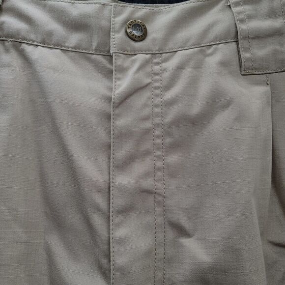 5.11 Tactical Men Pants Beige Size 32 Polyester Blend Pockets Button Zip Closure - Picture 5 of 12
